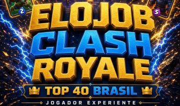 ELOJOB CLASH ROYALE, UPO SUA CONTA PARA SUA LIGA DESEJADA