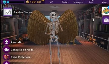 Conta de avakin life nivel alto com 1 milhão de avacoins e 400 mil diamantes