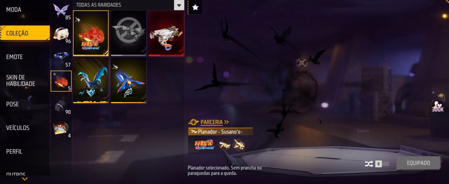 Conta free fire prime 8 gemada nível 61 751 dias de conta