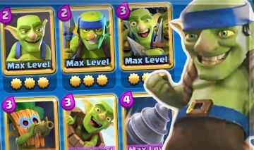 Conta full deck de Goblins lvl 16