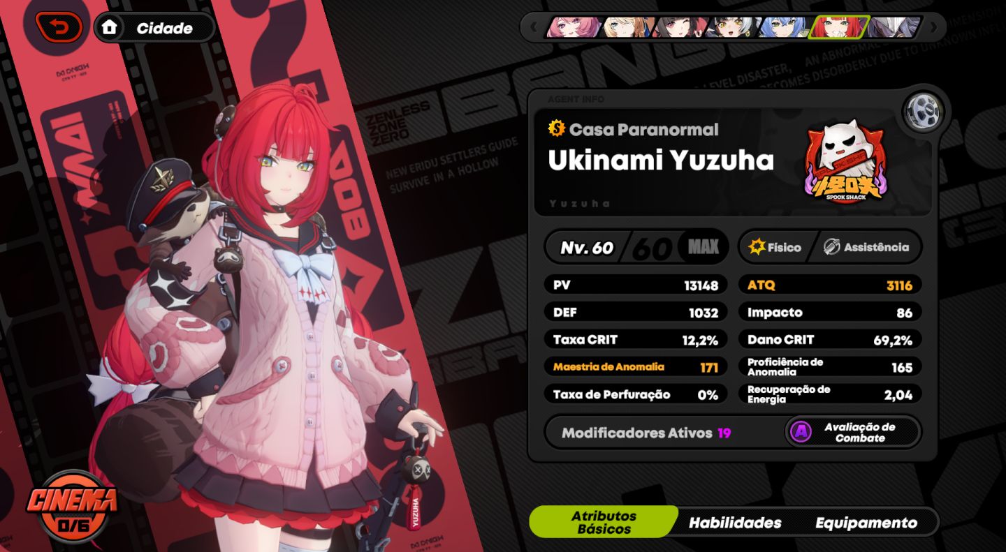 CONTA DE ZZZ LVL 55 6 PERSONAGENS EXCLUSIVOS e 5 MOTORES EXCLUSIVOS