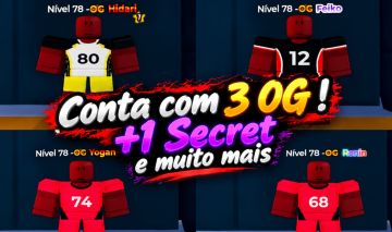 Conta de Haikyuu Legends com 3 OGs e muito mais