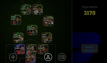 Conta de efootball com jogadores especiais