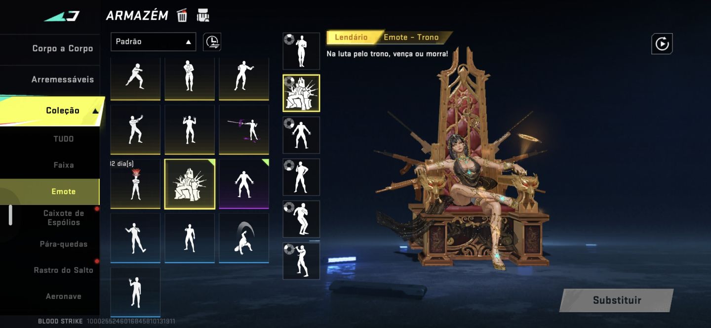 [Conta de Blood Strike] Com várias skins Eternas e Ultras