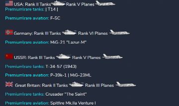 War thunder conta level 49 com 3 jatos premium + vários tanks e aviões premium