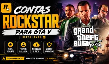 Conta Steam com Gta 5 para Fivem + Rockstar