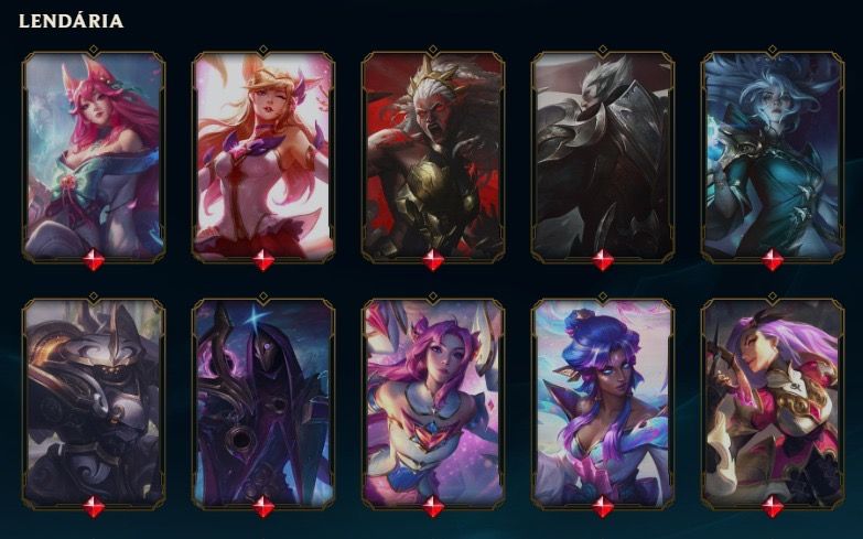 CONTA DE LEAGUE OF LEGENDS COM VIEGO REINADO ESPECTRAL + 207 skins