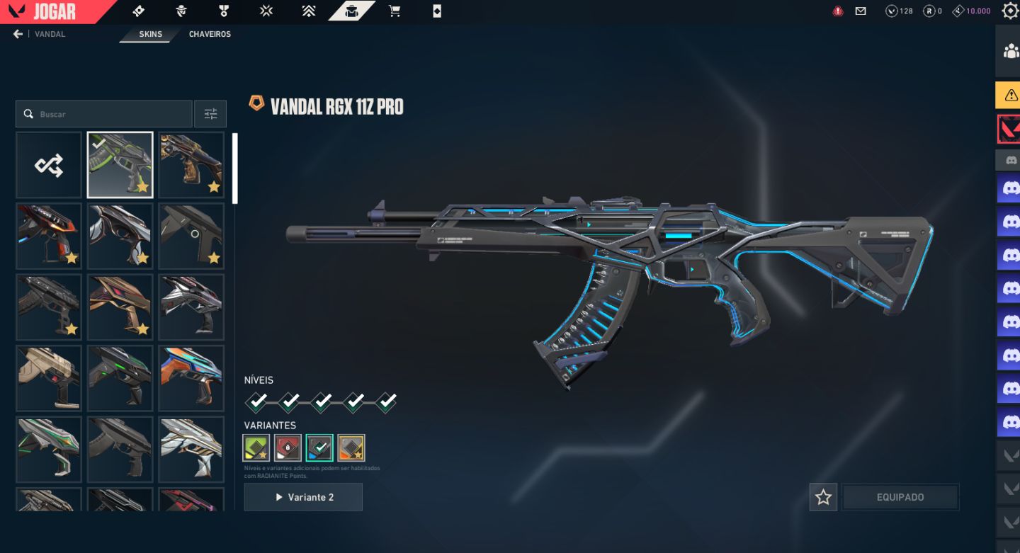 Conta de valorant fa 4 k gastos