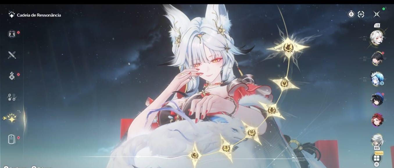 Conta de wuthering lv50 c/ Hsin S6+arma verina