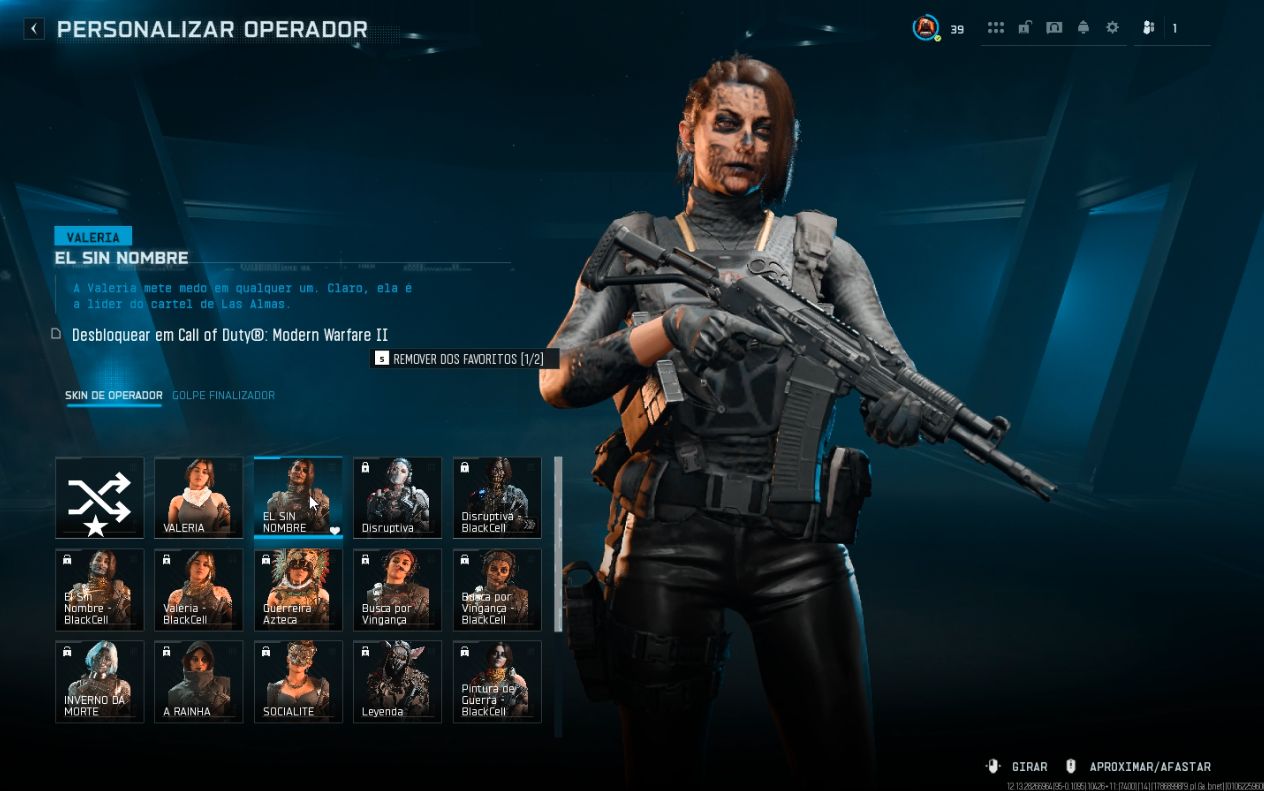 CONTA WARZONE / CALL OF DUTY DIVERSAS SKINS!