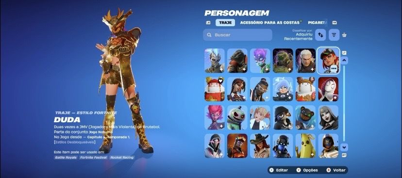 FORTNITE 90+ SKINS | RENEGADA FLAMEJANTE | FOICEBOL | MELLORETA | GARRA-GATO