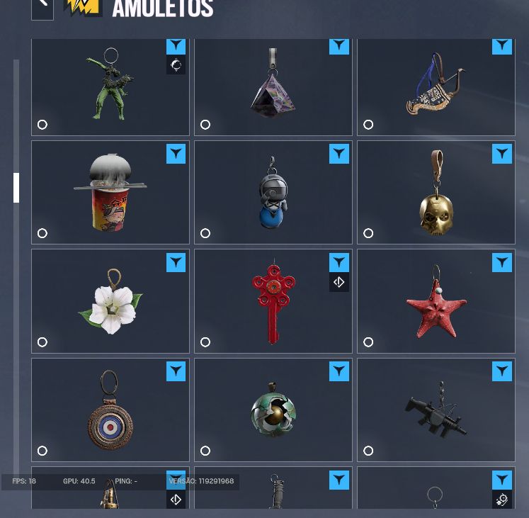 Conta r6 antiga, nivel 286 com bastante skins e amuleto de evento, 3 elites