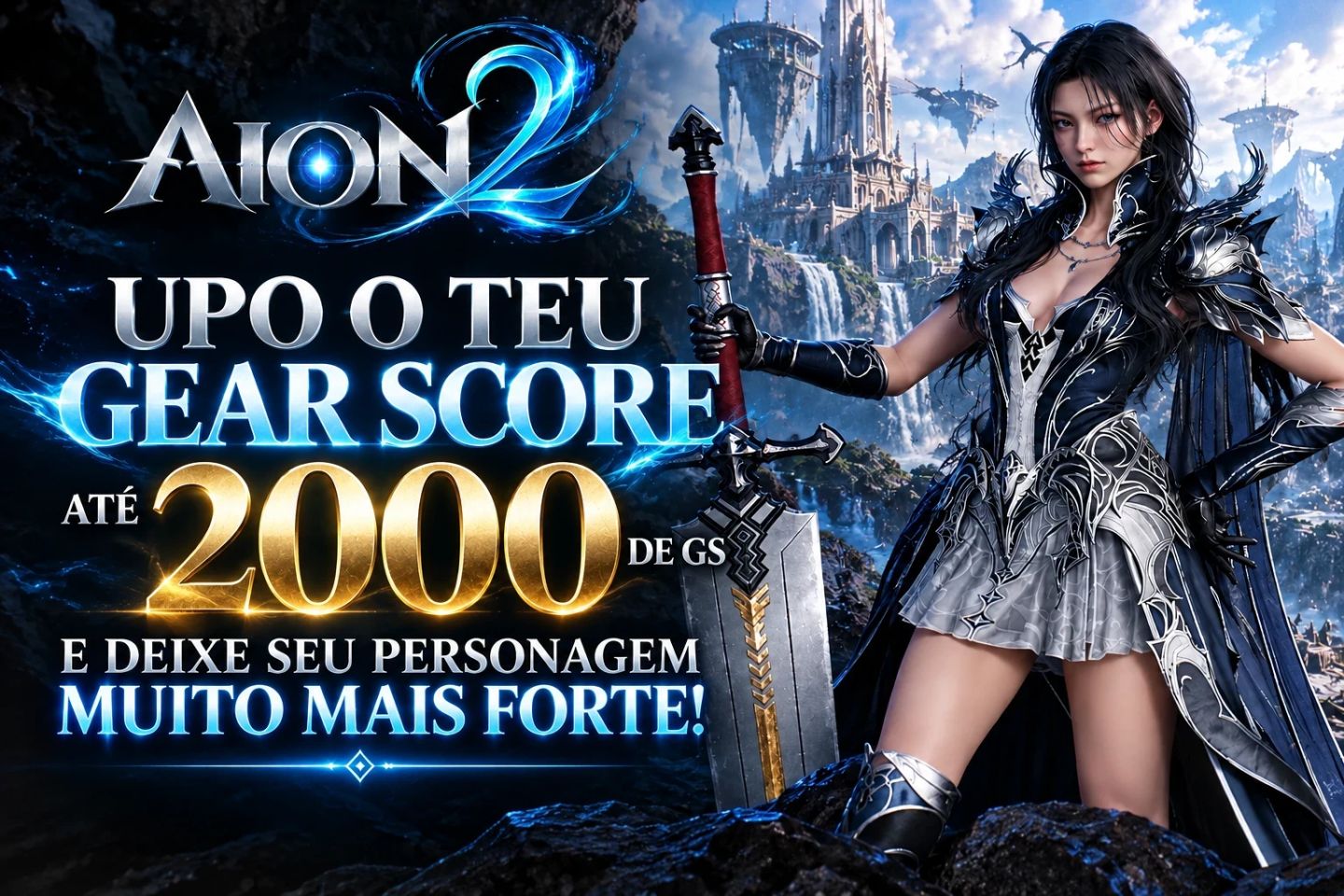 Serviços em Aion 2, Up de GS e Mentoria. (Preço Baixos, Rapidez e Segurança)