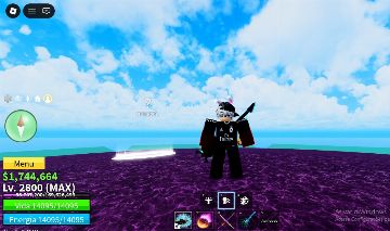 Conta blox fruits - lvl max