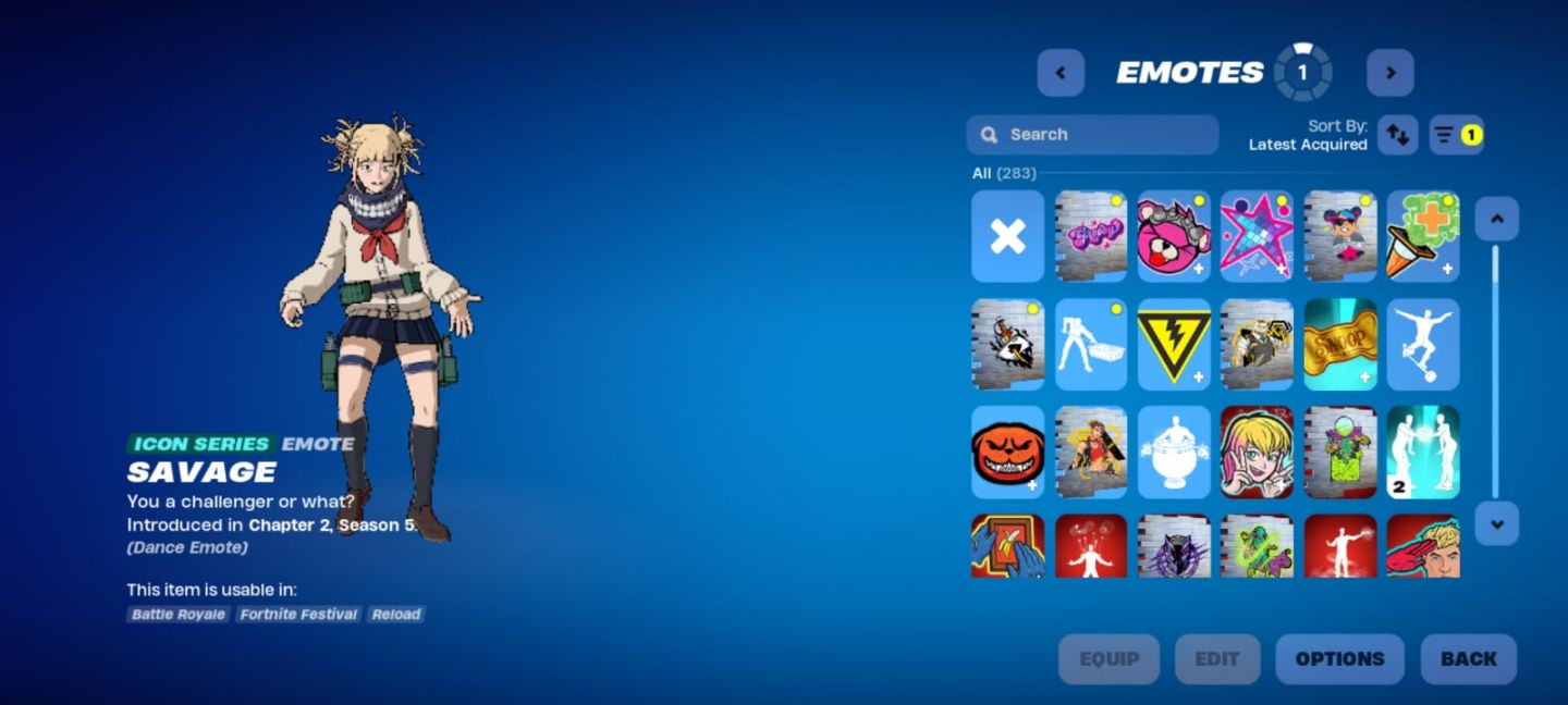 CONTA FORTNITE OG (CAP 1) | 49 SKINS + HIMIKO TOGA + JUICE WRLD | NEGOCIAVEL