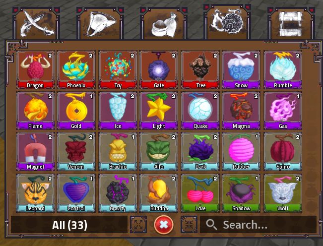CONTA ENDGAME KING LEGACY | LEVEL MAX (5450) | FRUTAS PERMS & ITENS MÍTICOS