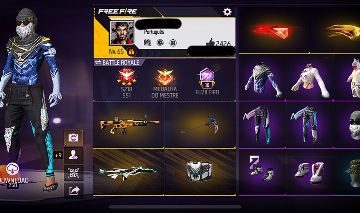 CONTA DE FREE FIRE COM CALÇA ANGELICAL