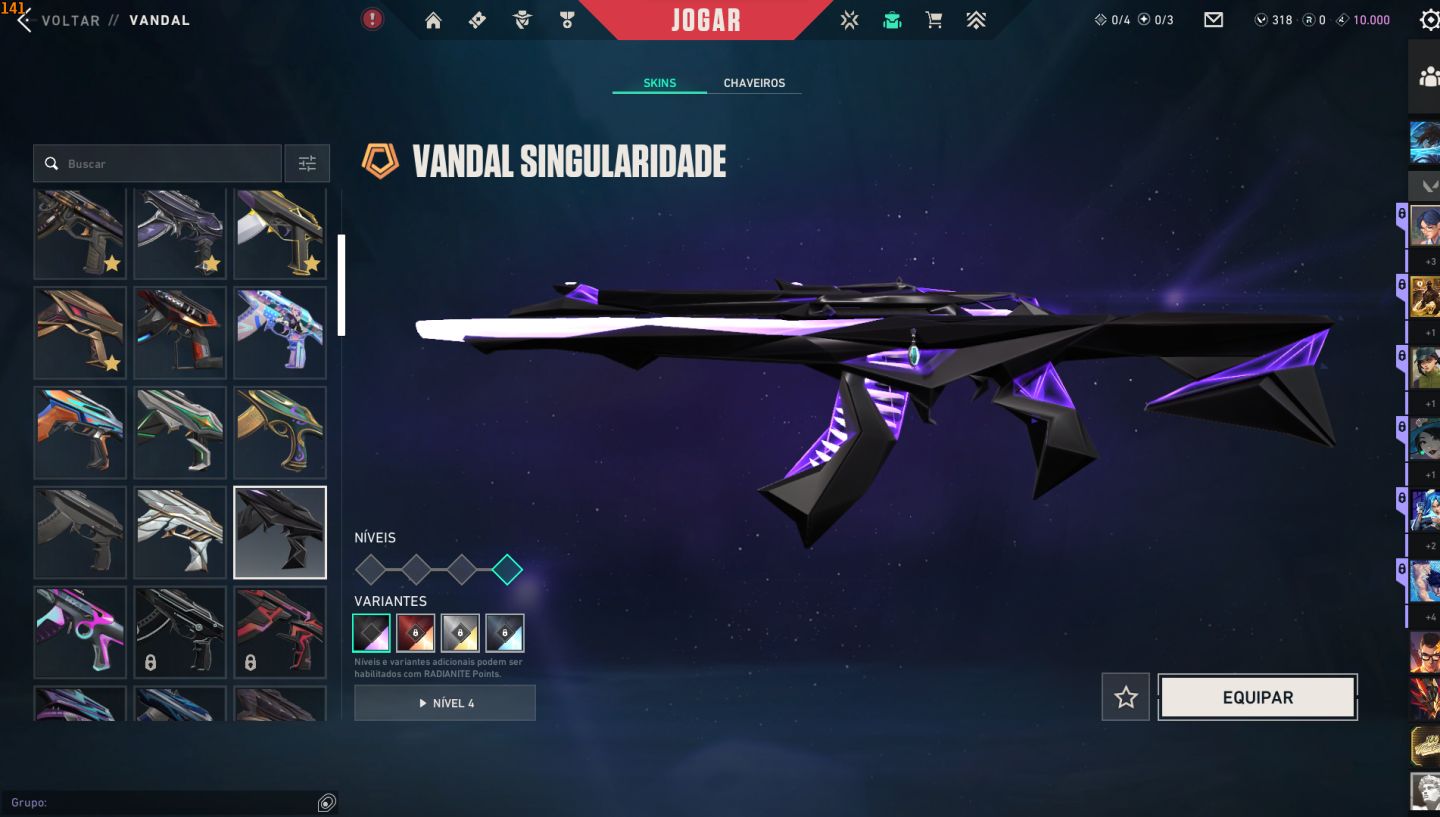 Conta Muito Rara 4600 Gastos 164 skins - As melhores skins, kuronami, champions