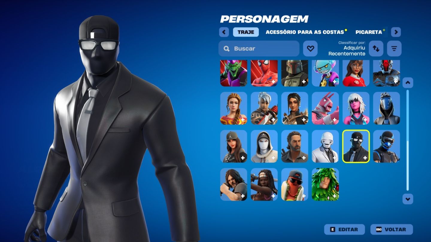 CONTA DE FORTNITE COM 44 SKINS | Spider-Man | PROMOÇÃO!