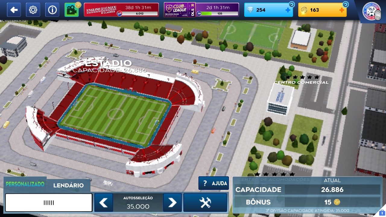 CONTA DE DREAM LEAGUE 26(DLS26) INICIANTE.