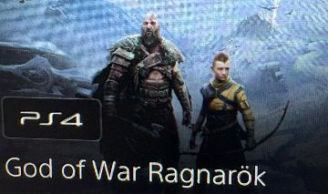 CONTA PSN GOD OF WAR RAGNAROK PS4 + FC 24 PS4 E PS5