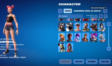 CONTA FORTNITE +450SKINS +PICARETAS LARA CROFT MTO MAIS