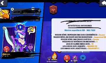 Venda de conta RARA do Brawl Stars