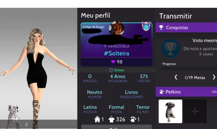 CONTA AVAKIN À VENDA NÍVEL 15 + 326 ITENS