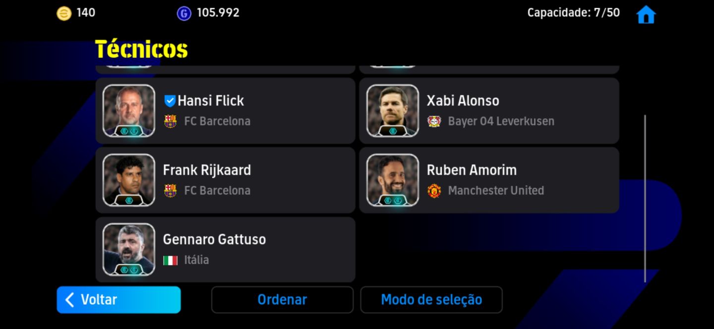 Conta Efootball mobile 1172