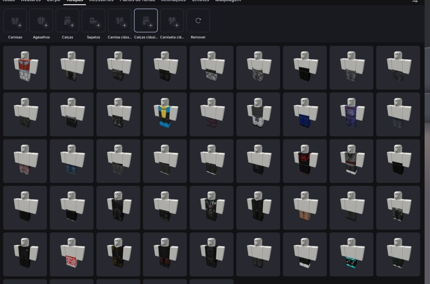 CONTA ROBLOX COMPLETA | +100 SKINS | VÁRIAS GAMEPASSES | 153 ROBUX EM CONTA.