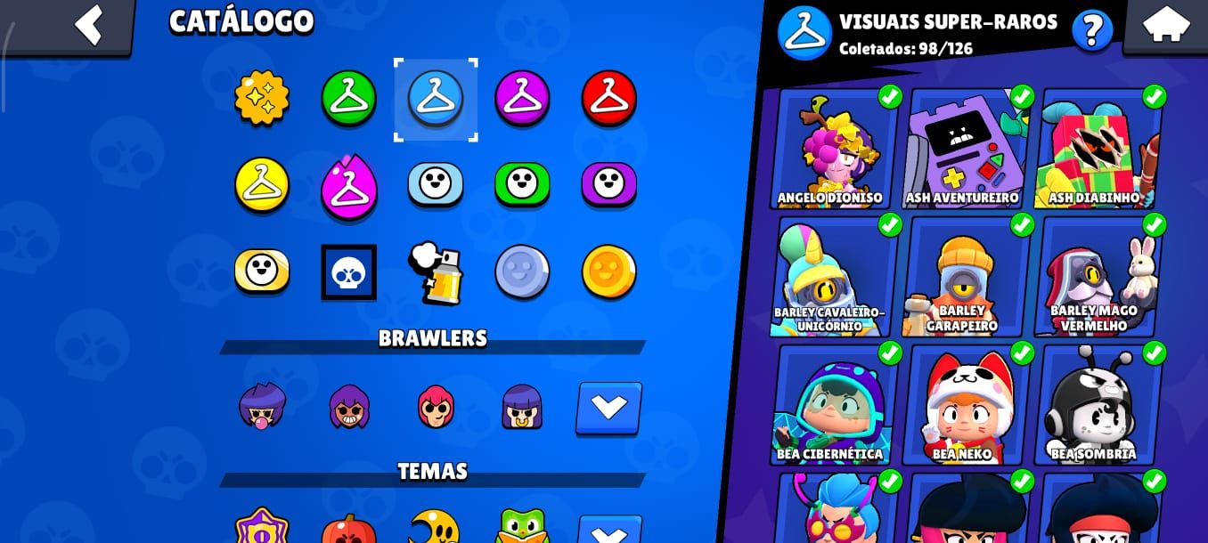 Conta de braw com 69k de TROFÉUS SEMI-COLECIONADOR