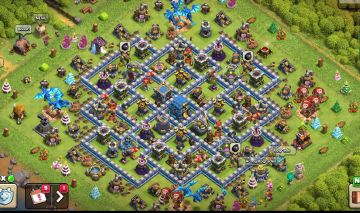 Conta CV12 maximizado clash of clans