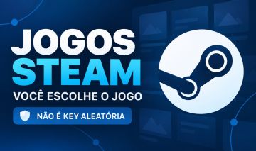 Jogo Steam Direto | Você Escolhe o Jogo | Não é Key Aleatória