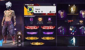 CONTA DE FREE FIRE COM PRIMEIRO PASSE