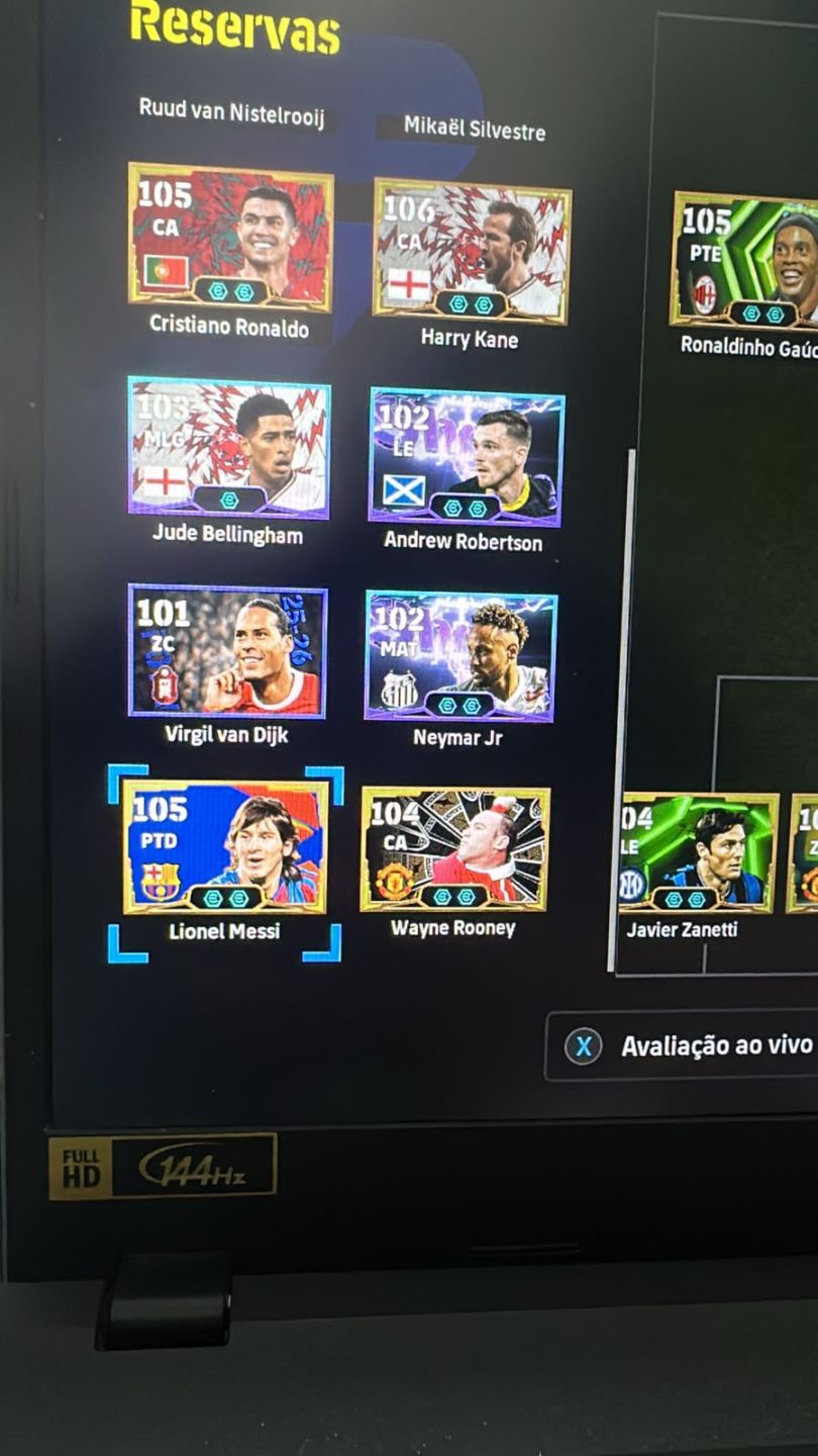 Conta Efootball Steam 3277 de Força