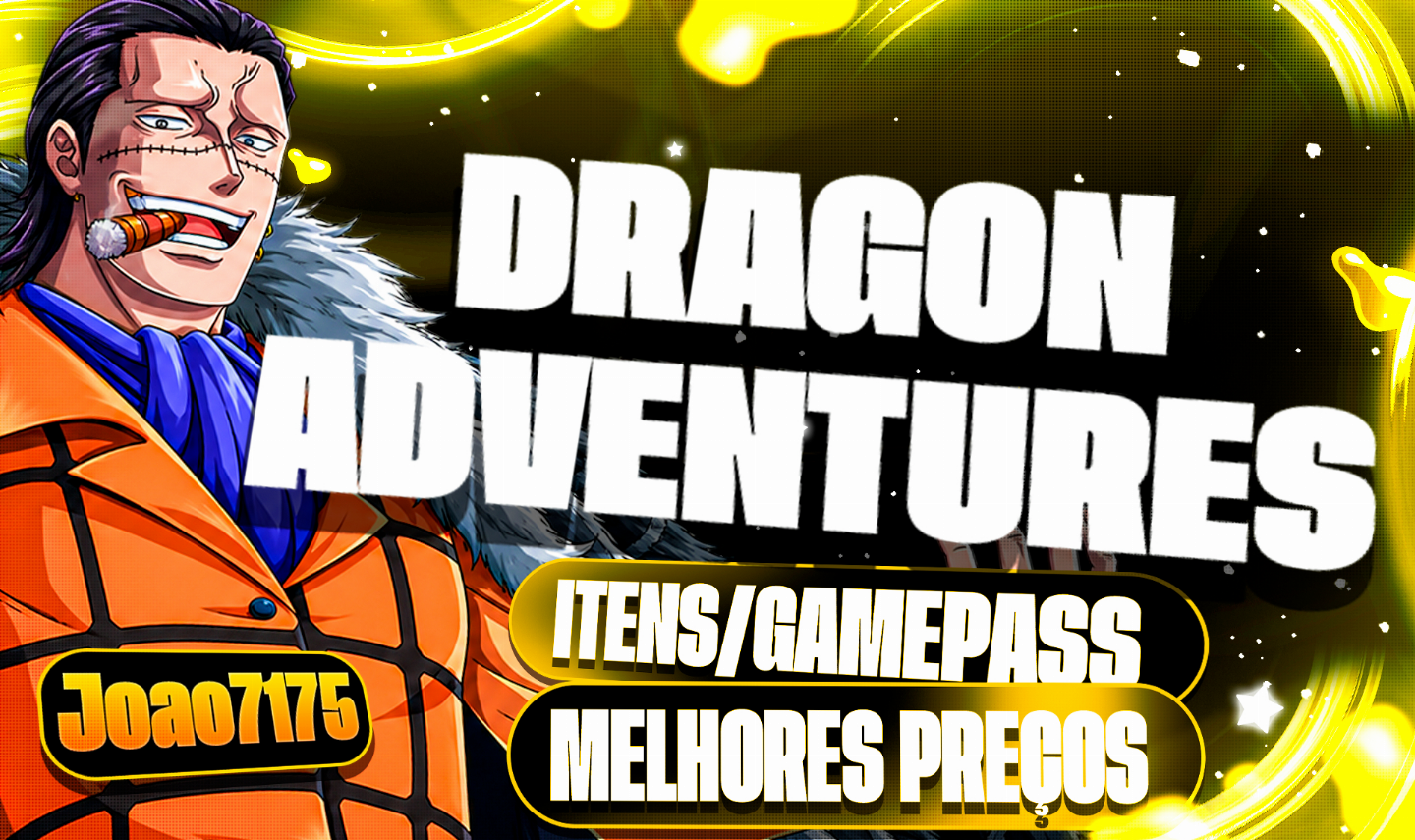 [VEID] DRAGON ADVENTURES ROBLOX (GAMEPASS/DRAGÕES/MOEDAS) MELHORES PREÇOS
