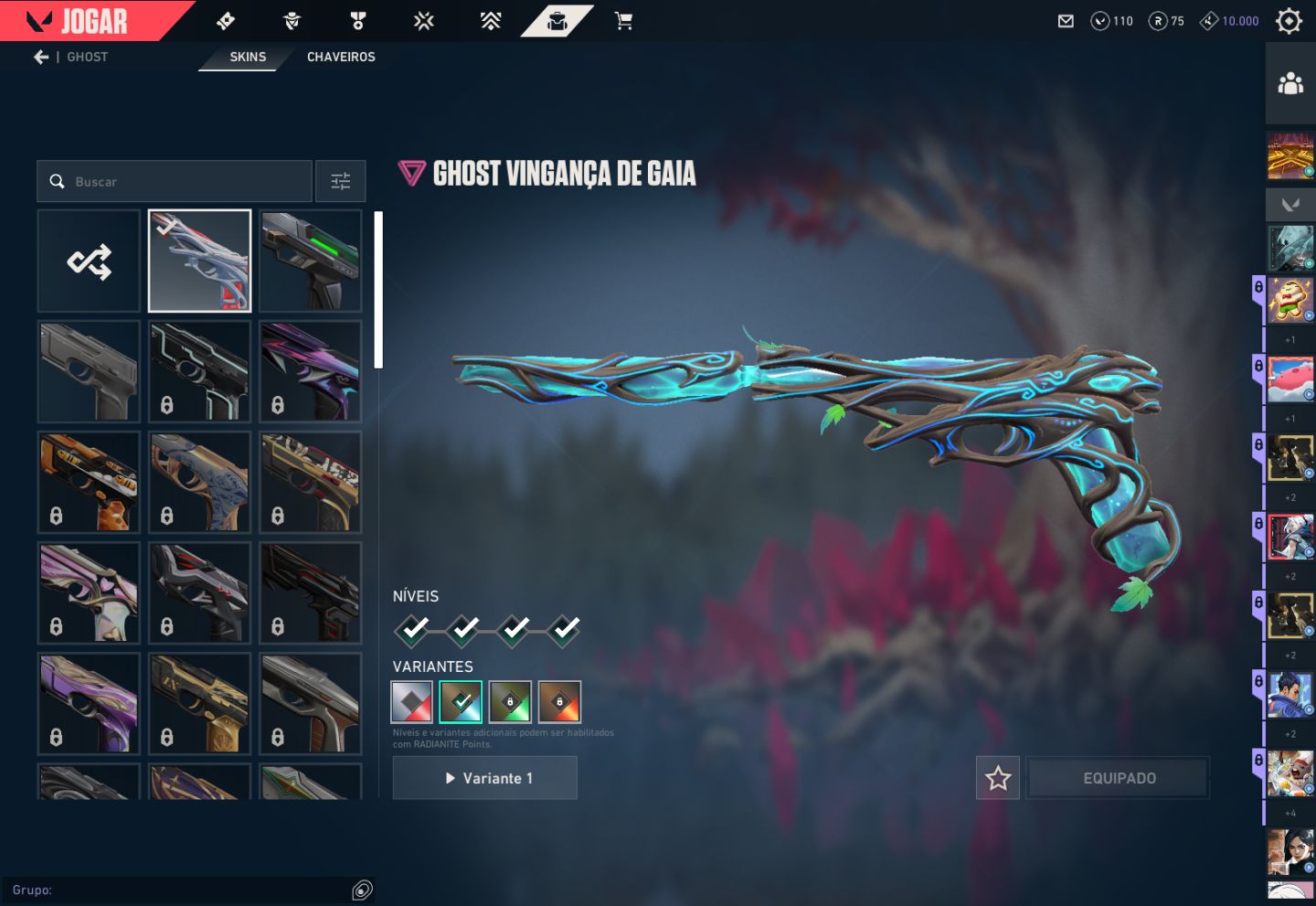 Conta Valorant | 8 Skins | Oni Phantom | 2 Vandals | 2 Sheriffs | Xerøfang