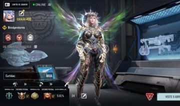 CONTA CALL OF DUTY MOBILE/ NIVEL 400 DESTE 2015 (SKINS RARAS).