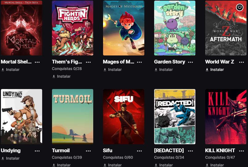CONTA EPIC GAMES +130 JOGOS! FORTNITE, HOGWARTS LEGACY
