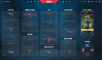 Conta Valorant com Várias Skins