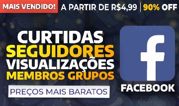 [MENOR PREÇO] FACEBOOK SEGUIDORES PÁGINAS | VISUALIZAÇÕES | CURTIDAS | MEMBROS