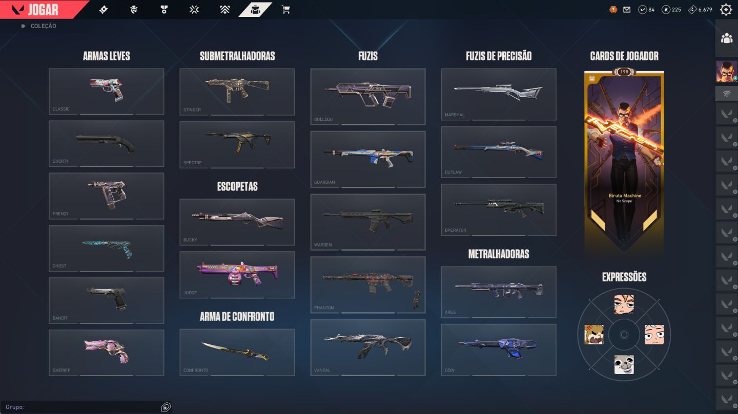 Conta valorant Bundle champions e+