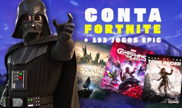 CONTA FORTNITE + 193 JOGOS EPIC (leia a descrição)