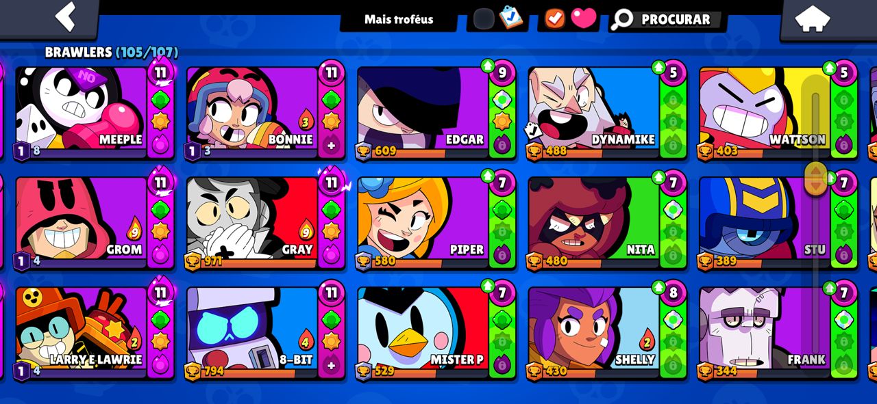 CONTA BRAWL STARS 50K | 2019 |