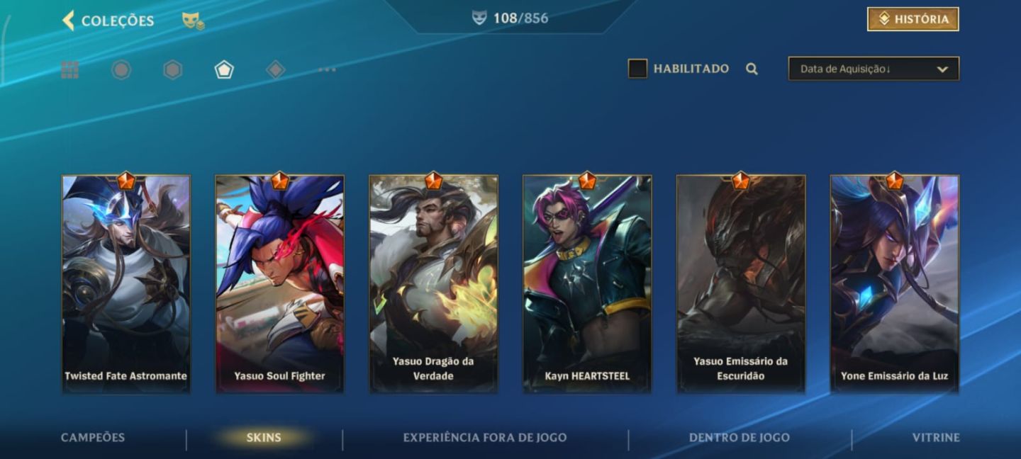 WILD RIFT ELO | EX-DESAFIANTE | TOP 100 YASUO | 108 SKINS | GLORIOSAS S1-S4