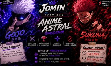 Anime Astral Simulator - Serviços. (contém bônus) LEIA DESCRIÇÃO!!