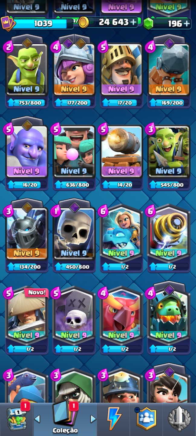 CONTA CLASH ROYALE - ARENA 16