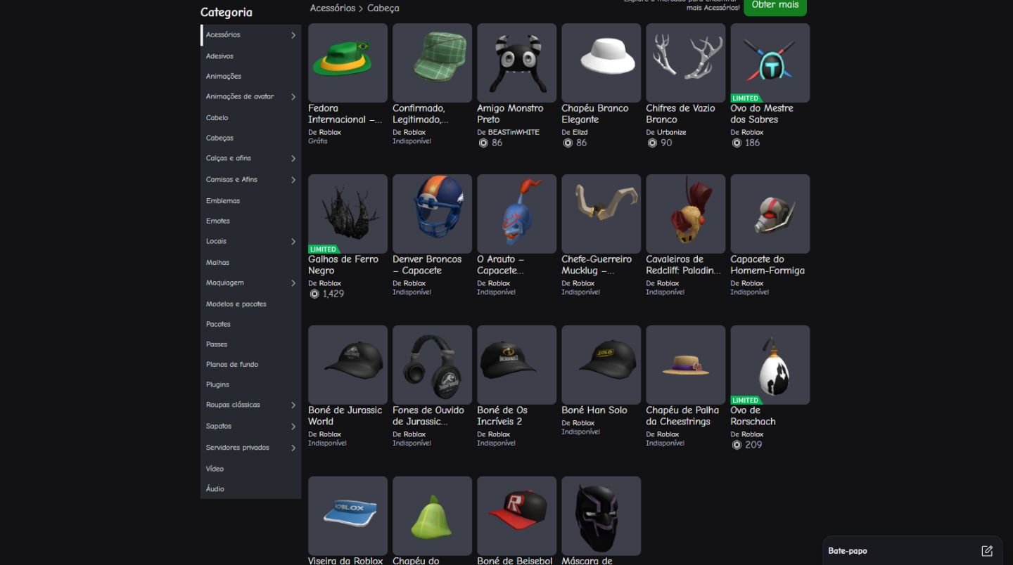 CONTA ROBLOX +40K ROBUX GASTOS - 4K REAIS GASTOS