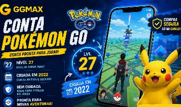 CONTA ANTIGA POKÉMON GO