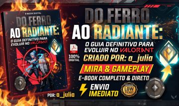[ENTREGA AUTOMÁTICA] | Do Ferro ao Radiante (VALORANT)